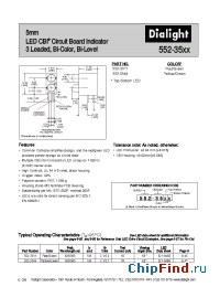 Datasheet 521-9450 manufacturer Dialight